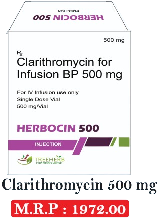 HERBOCIN 500 Injection